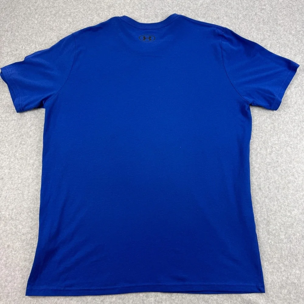 Under Armour Shirt Mens XL Blue Chicago Windy City USA Graphic‎ Tee NEW $30